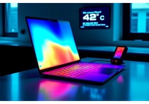 Laptop Cooling Test Surface Temps Under Sustained Load