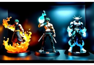 Trendy Anime Action Figures Inspired by Popular Series