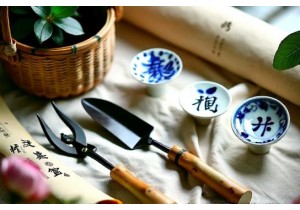 Unique Chinese Gifts for Gardeners Featuring Ceramic Plant Markers and Tools