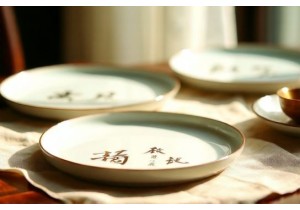 Unique Chinese Gifts for Hosts Including Hand Painted Serving Trays