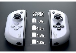 PC Gaming Handhelds Compared AYANEO Air Plus vs Steam Deck OLED Battery Life