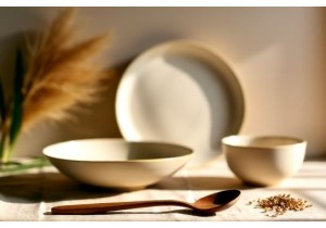 Creative Home Goods China Sustainable Rice Husk Kitchenware Collection