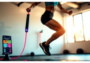 Smart Jump Ropes Paired with Mobile Apps for Gamified Cardio Training