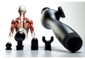 Deep Tissue Massage Guns with Adjustable Speeds and Ergonomic Attachments