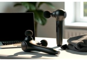 Portable Massage Tools for Office and Travel Use with USB Rechargeable Power