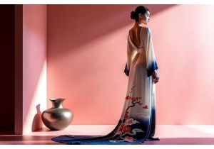 Mulberry Silk Nightgowns and Robes Inspired by Imperial Chinese Textile History