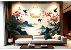 Hand Embroidered Silk Wall Art That Brings Eastern Aesthetics to Living Spaces
