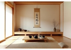 Tea Room Design Principles: Light Wood & Natural Materials