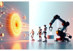 AI Painting Meets Physical World for Robot Training