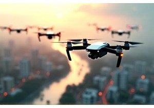 Drone Swarms Use AI Computing Power For Collaborative Map...